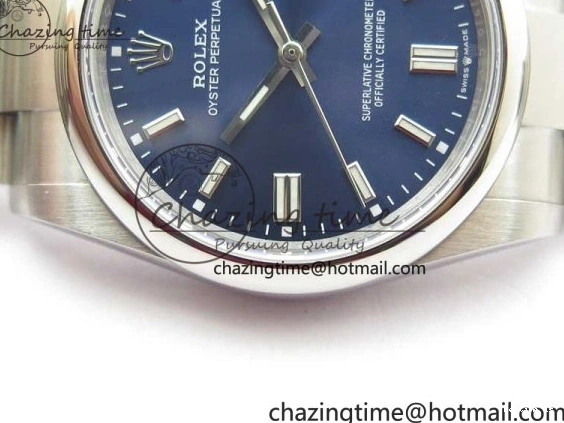 0101 UrbanChic Oyster Perpetual 36mm 126000 BP Best Edition Dark Blue Dial on SS Bracelet 2651